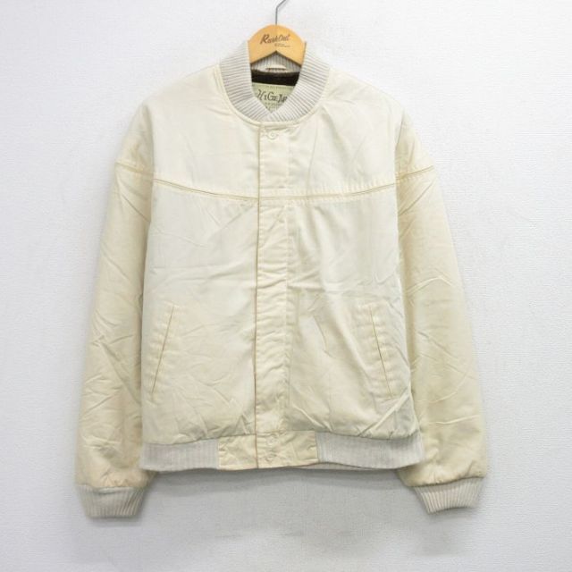 【20%OFF】ダービー 80s 長袖ジャケット 内側ボア ベージュ XL | 古着