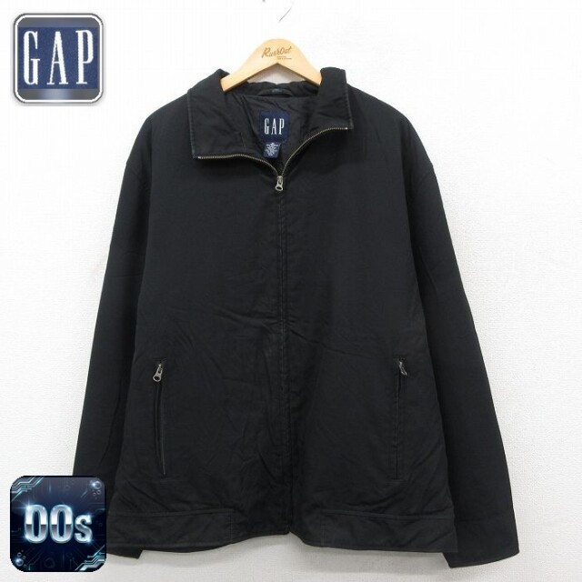 【50%OFF】ギャップ 00s ジャケット ブラック XL | 古着