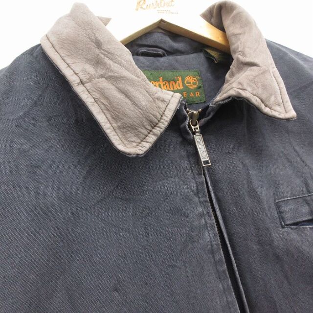 古着通販 XL☆古着 ティンバーランド 長袖 ジャケット メンズ 90年代