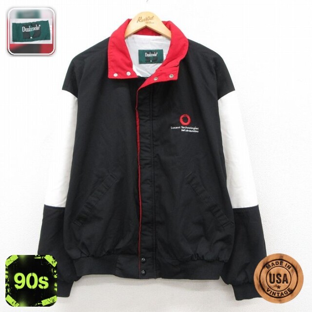 【50%OFF】Dunbrooke 90s 長袖ジャケット Lucent ブラック XL | 古着
