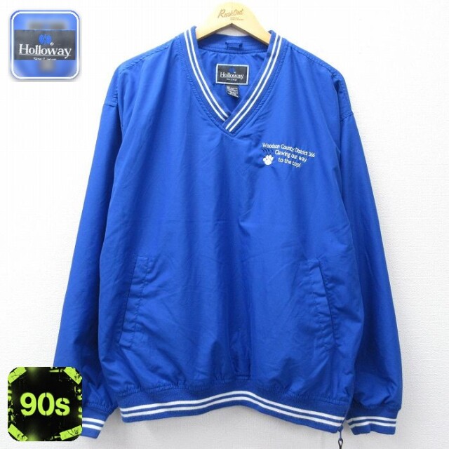 ホロウェイ 90s 長袖ジャケット Woodson ブルー XL | 古着
