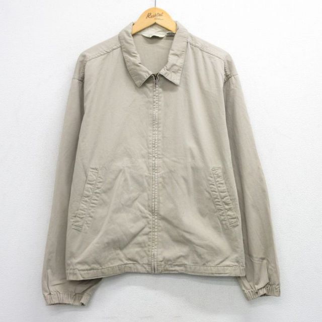【20%OFF】エディーバウアー 00s スイングトップジャケット ベージュ XL | 古着