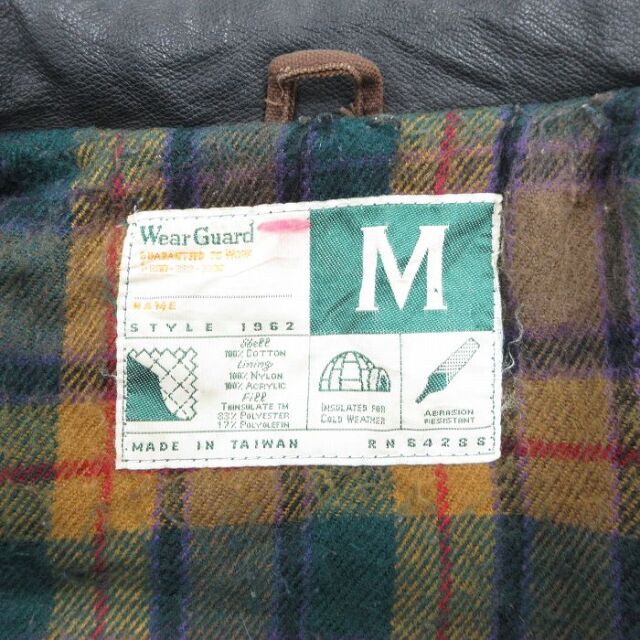 古着通販 XL☆古着 Wear Guard 長袖 ジャケット メンズ 00年代 00s 襟