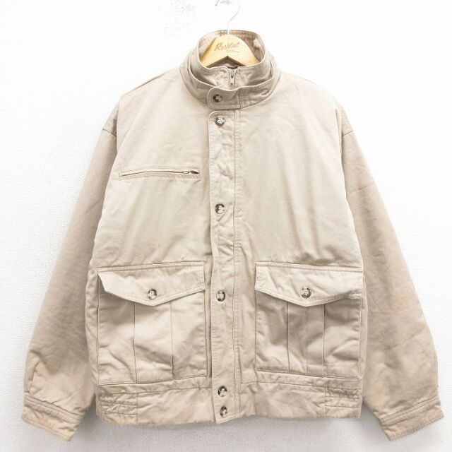 【20%OFF】IZOD 90s 長袖ジャケット ベージュ XL | 古着