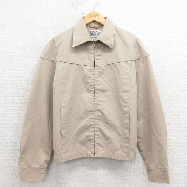 【20%OFF】ダービージャケット ベージュ M | 古着