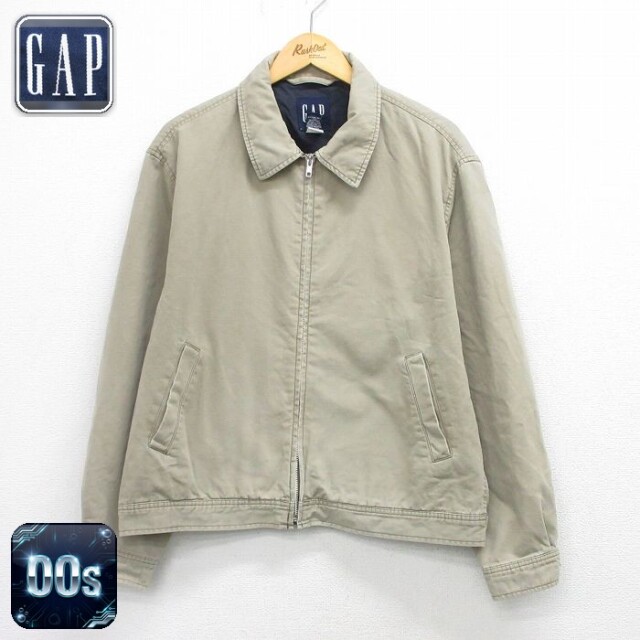 【50%OFF】ギャップ 00s スイングトップジャケット ベージュ XL | 古着