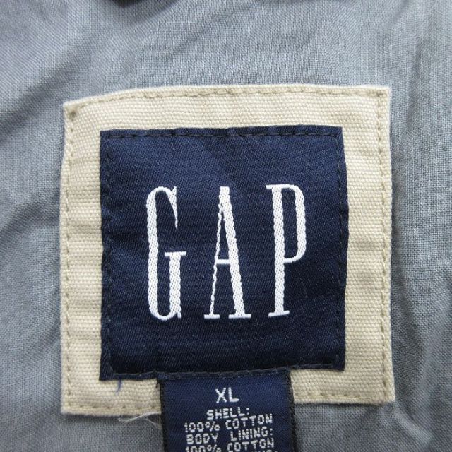 古着通販 XL☆古着 ギャップ GAP 長袖 ジャケット スイングトップ