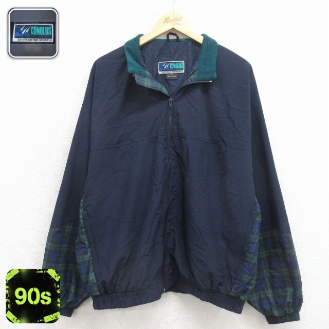 ジャケット ネイビー XL | 古着