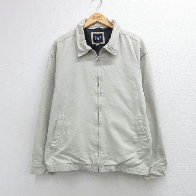 ギャップ 00s スイングトップジャケット ベージュ メンズXL相当 | 古着