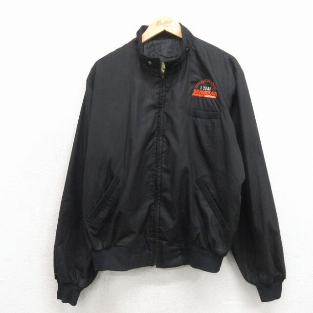 80s ジャケット SCHNEIDER ブラック メンズXL相当 | 古着