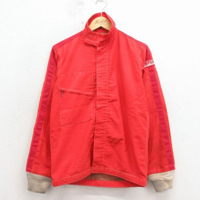 80s レーシングジャケット タロン レッド メンズM相当 | 古着