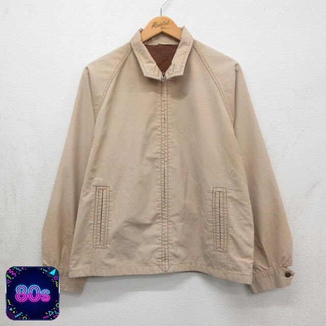 【20%OFF】ラグラン 80s スイングトップジャケット タロン ベージュ メンズL相当 | 古着