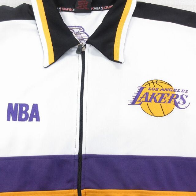 古着通販 XL☆古着 半袖 ジャケット メンズ NBA ロサンゼルス