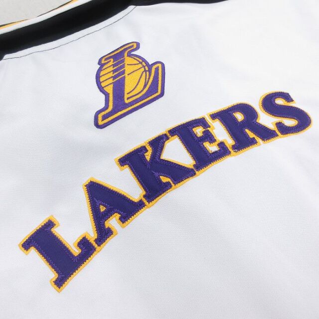 古着通販 XL☆古着 半袖 ジャケット メンズ NBA ロサンゼルス
