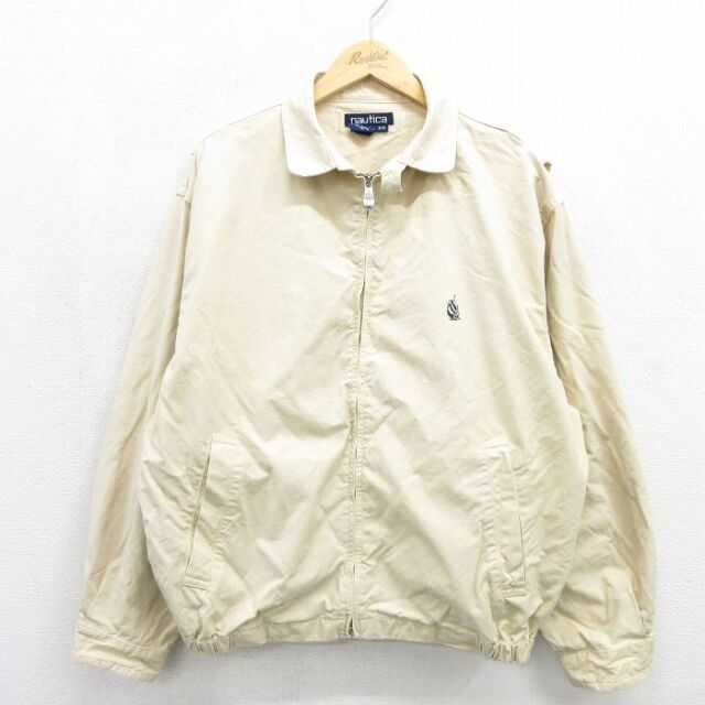 古着通販 XL☆古着 ノーティカ 長袖 ブランド ジャケット スイング