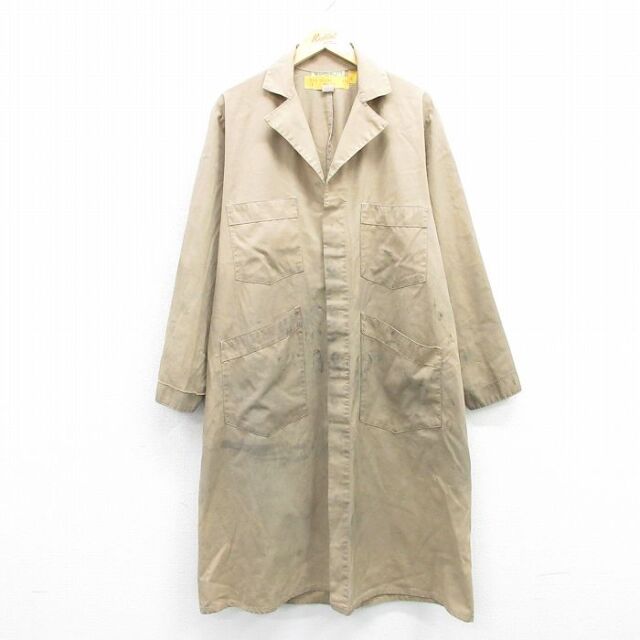 ワークショップ 80s コート ベージュ メンズL相当 | 古着