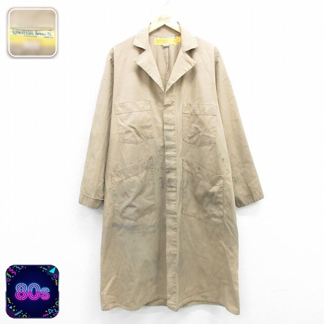 ワークショップ 80s コート ベージュ メンズL相当 | 古着