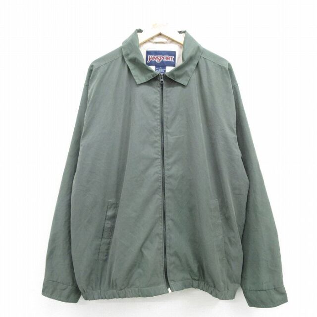 古着通販 S☆古着 CAMP7 長袖 ジャケット メンズ 80年代 80s グリーン