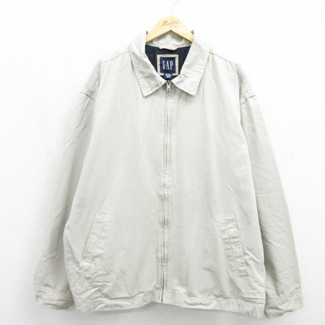 ギャップ 00s ジャケット ダック地 ベージュ メンズXL相当 | 古着
