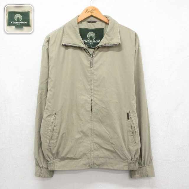 WEATHERROOF 長袖ジャケット ベージュ メンズL相当 | 古着
