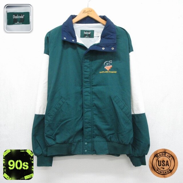 Dunbrooke 90s 長袖ジャケット GF グリーン メンズXL相当 | 古着