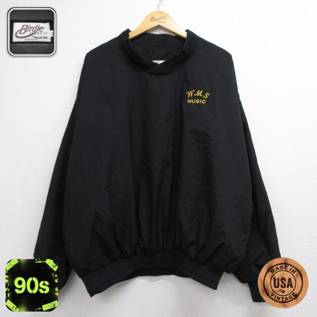 ナイロンジャケット 90s ブラック メンズXL相当 | 古着