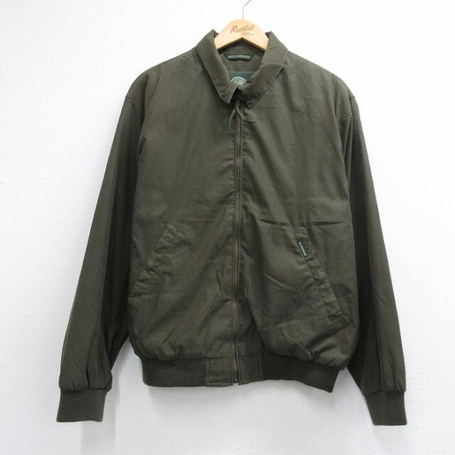 古着通販 XL☆古着 長袖 ジャケット スタジャン メンズ 90年代 90s MLB