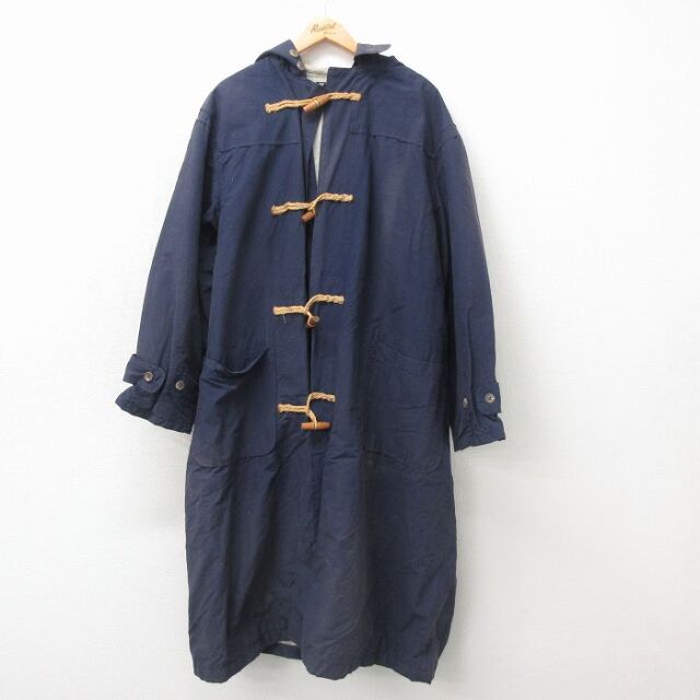 ラルフローレン 90s ダッフルコート ネイビー メンズXL相当 | 古着