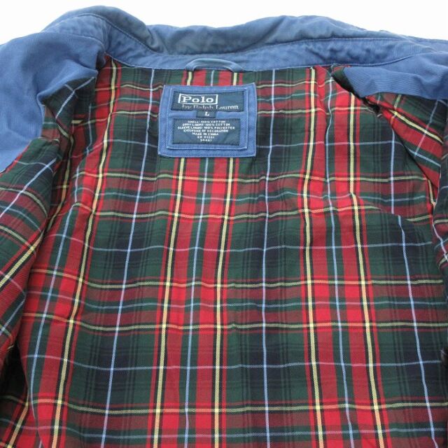 古着通販 XL☆古着 ラルフローレン 長袖 ブランド ジャケット スイング