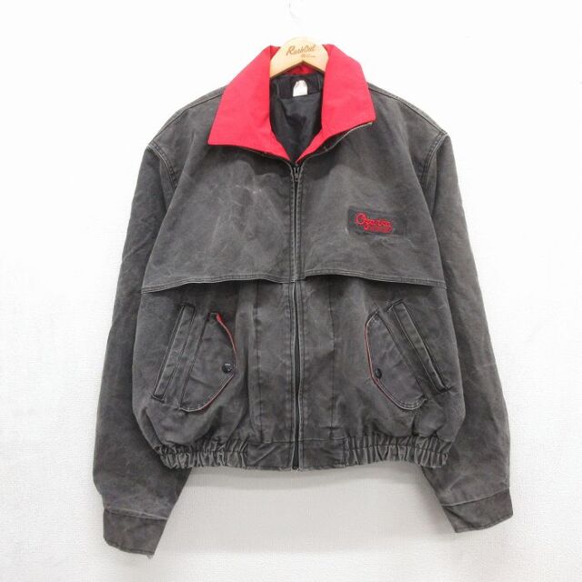 Ozarka 90s 長袖ジャケット ブラック メンズXL相当 | 古着