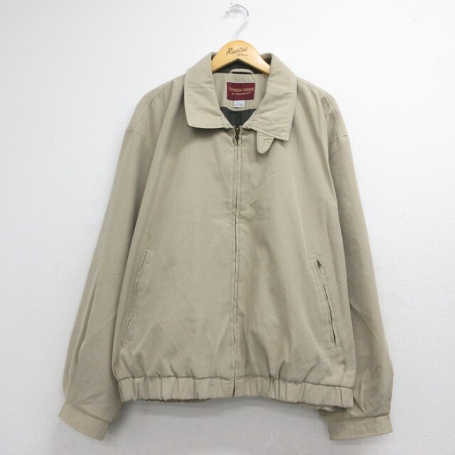 TIMBER CREEK 長袖スイングトップ ベージュ メンズXL相当 | 古着
