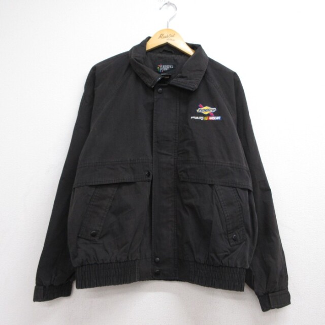 Turning Point 長袖ジャケット SUNOCO NASCAR ブラック XL | 古着 26aug26