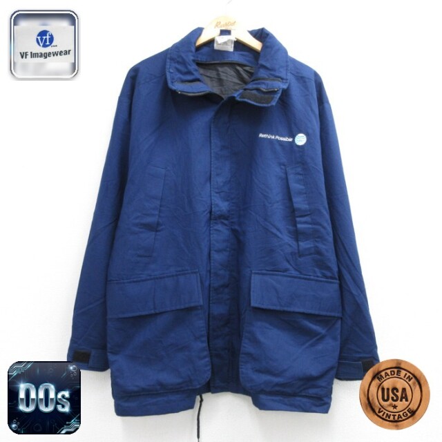 VF Imagewear 00s 長袖ジャケット AT&T ネイビー XL | 古着 26aug27