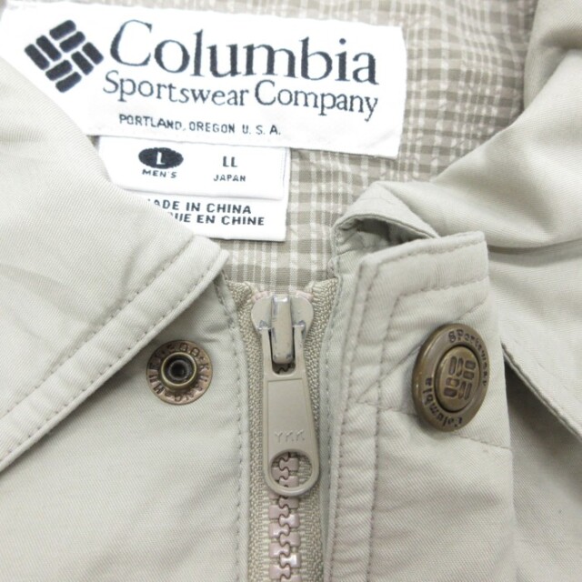 古着通販 XL☆古着 Columbia コロンビア 長袖 ジャケット メンズ 00