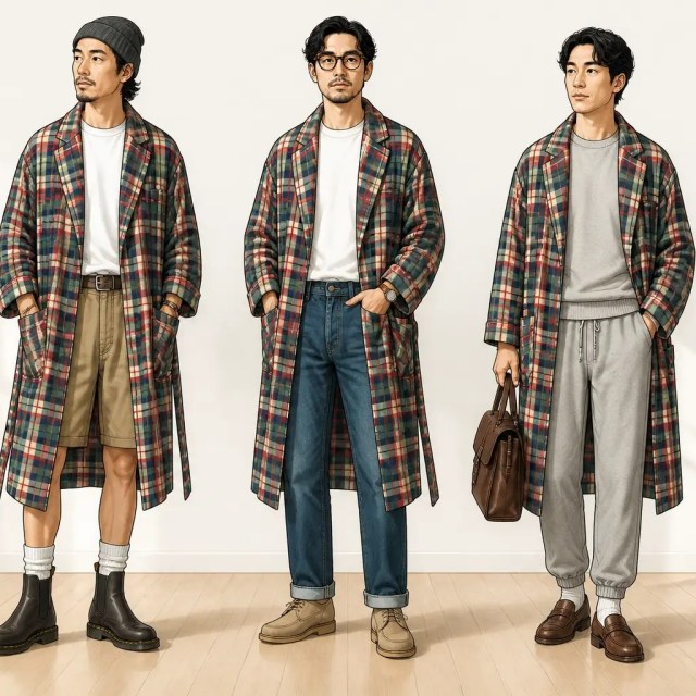古着通販 XL☆古着 L.L.Bean ガウン 羽織り 長袖 メンズ 80年代 80s