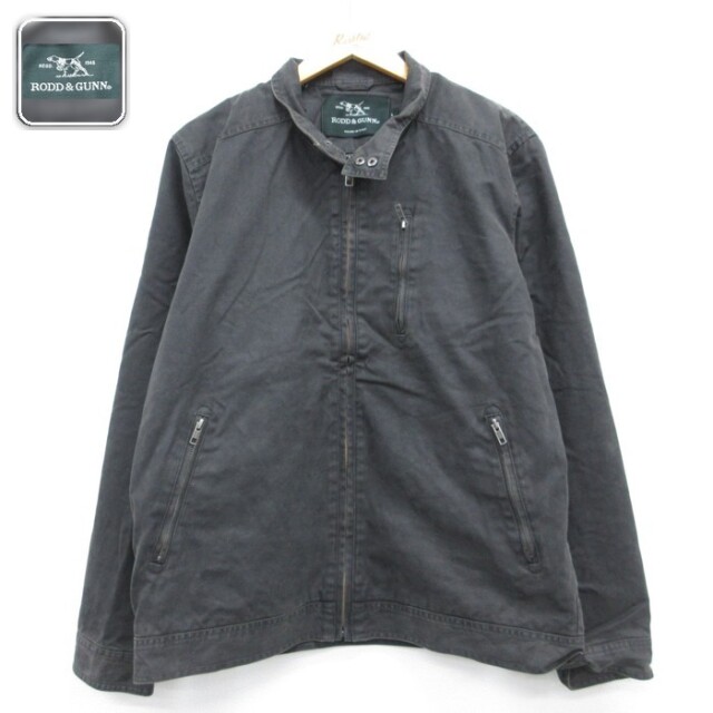 RODD&GUNN 長袖ジャケット キルティング ブラック メンズL相当 | 古着