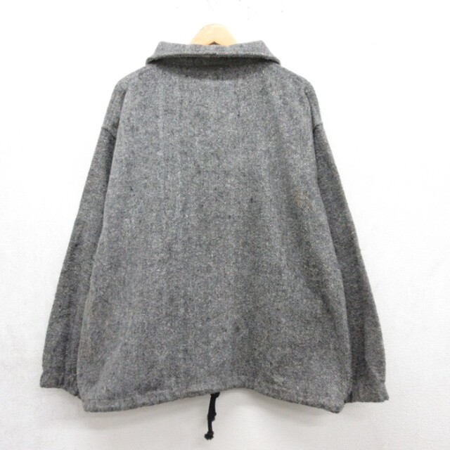 古着通販 XL☆古着 EARTH RAGZ 長袖 ジャケット ハーフジップ メンズ