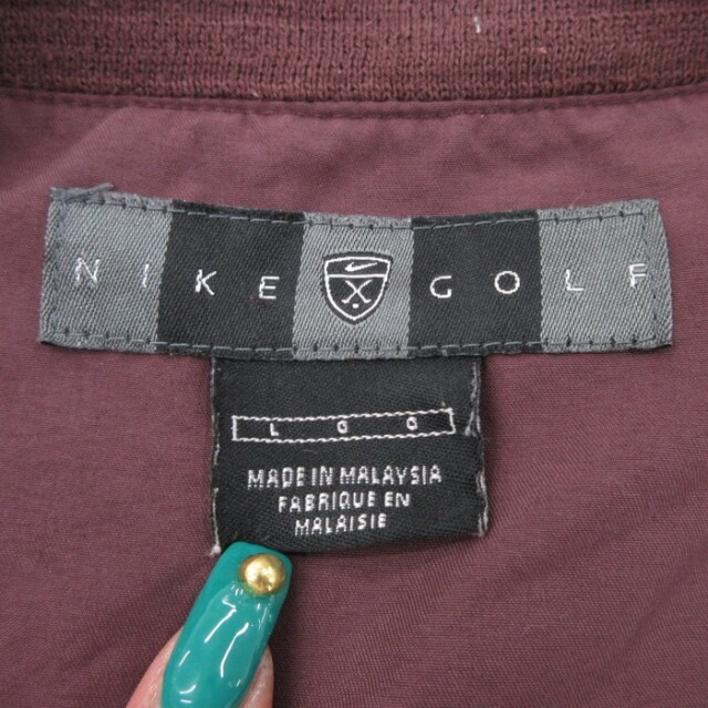 古着通販 XL☆古着 ナイキ ゴルフ NIKE GOLF 長袖 ジャケット メンズ