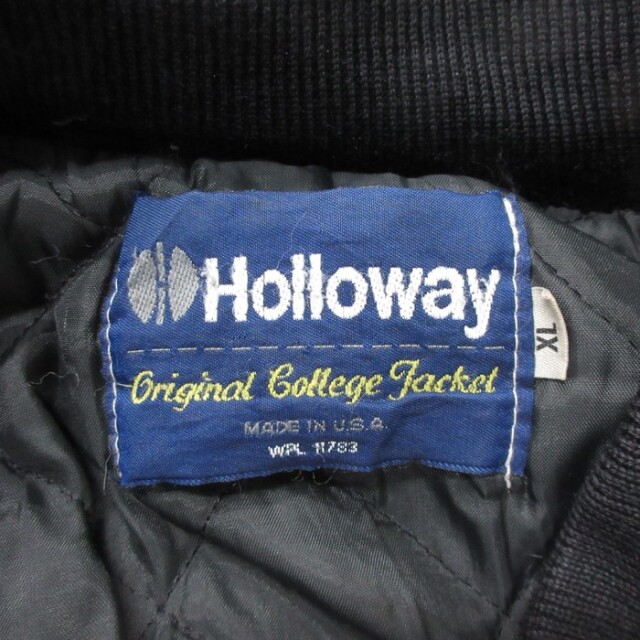 古着通販 XL☆古着 Holloway ホロウェイ 長袖 スタジャン メンズ 90