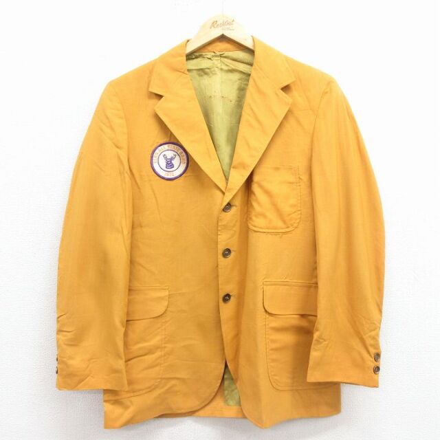 古着通販 M☆古着 リー Lee 長袖 テーラード ジャケット メンズ 80年代