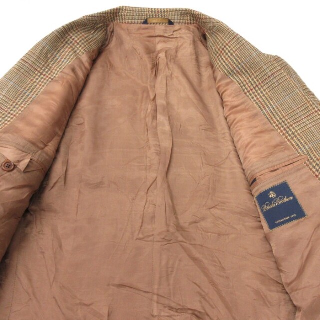 BrooksBrothersテーラードジャケットツイードブラウンM相当古着 古着通販 M☆古着 Brooks Brothers ブルックスブラザーズ 長袖
