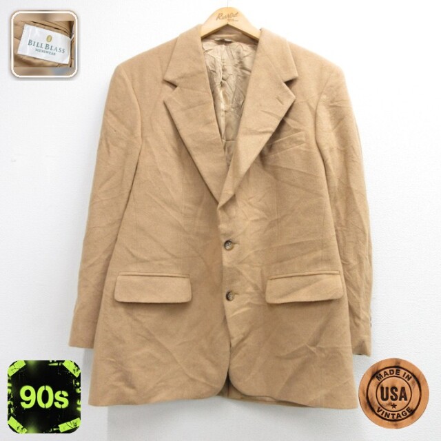 BillBlass 90s テーラードジャケット ブラウン メンズL相当 | 古着
