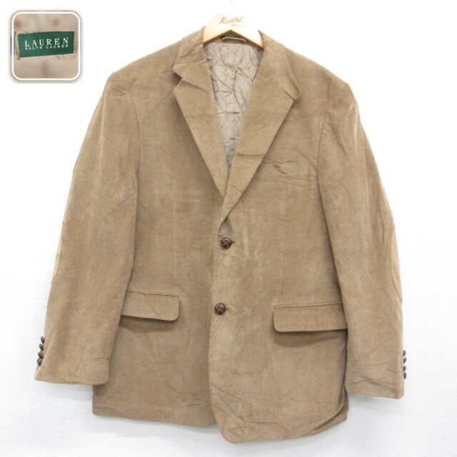 古着通販 XL☆古着 ラルフローレン Lauren RL 長袖 テーラード