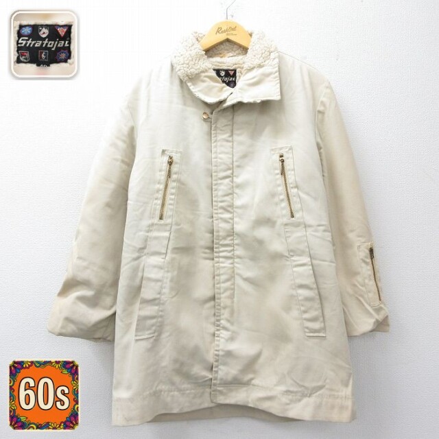 【50%OFF】60s ジャケット タロン ベージュ L | 古着
