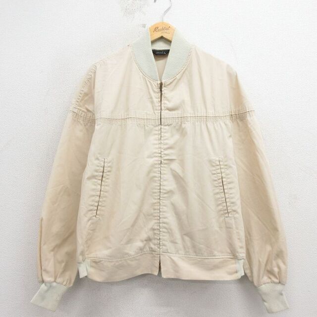JCペニー 70s ダービージャケット タロン ベージュ XL | 古着