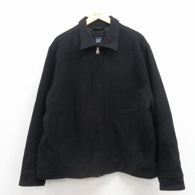 【50%OFF】ギャップ 00s ジャケット 内側キルティング ブラック XL | 古着