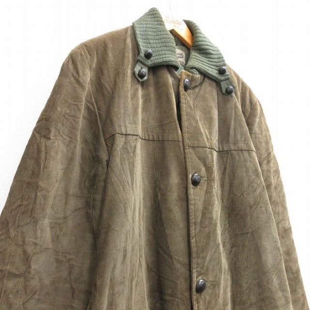 古着通販 L☆古着 長袖 ビンテージ コーデュロイ ジャケット メンズ 50