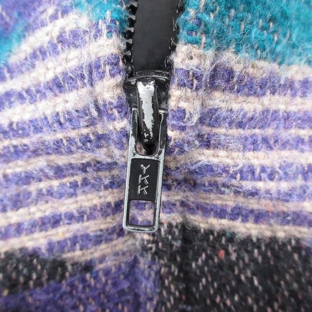 古着通販 XL☆古着 長袖 ウール ジャケット メンズ 90年代 90s