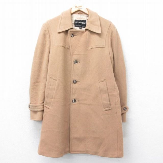 【50%OFF】80s コート 薄茶 L | 古着