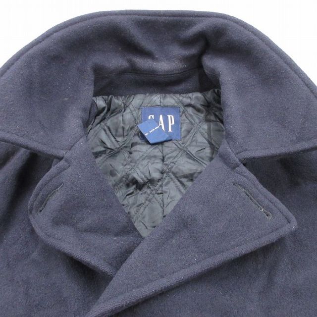 古着通販 XL☆古着 ギャップ GAP 長袖 ウール ジャケット ピーコート